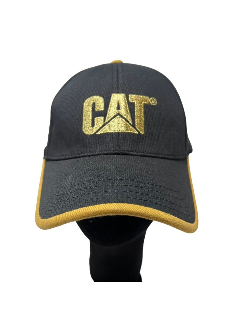 CAT VIP Caterpillar Machinery Construction Equipment Logo Strapback Hat Cap
